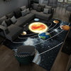 3D Visual Cartoon Cosmic Planet Living Room Carpet, Size: 40x60cm(Cosmic Planet 3)