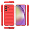 For Samsung Galaxy A56 5G Magic Shield TPU + Flannel Phone Case(Red)