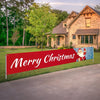 Christmas Ornaments Letters Banner Festive Party Scene Arrangement Props,Size:300 x 50cm(002)