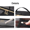 Travel Large Capacity Transparent Mesh Cosmetic Bag, Style: Semicircular