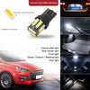 10pcs T10 DC12V / 0.96W / 0.08A Car Clearance Light 10LEDs SMD-7020 Lamp Beads (White Light)