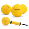 Metaball 6 in 1 Outdoor Mini Inflatable Volleyball + Volleyball Net + Pump Spike-ball Game Set