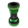 Meroca Mountain Bike Bottom Axle One Hollow Bb Bicycle Screw-In Bottom(Green)