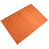 Outdoor Portable Waterproof Picnic Camping Mats Beach Blanket Mattress Mat 150cm*140cm(Orange)