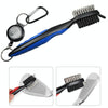 Golf Club Brush Ball Slot Cleaning Brush Cleaning Set(Blue)