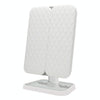 Simple & Stylish LED Three-Fold Square Makeup Mirror, Specification:Charging Model Three-color Light(White)