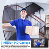 2MP HD Digital Door Viewer Peephole Camera, 3.5" LCD (Black)