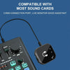 5.8G Wireless In Ear Monitor System Dual-Earphone Monitoring Transmitter Receiver, Spec: One To Two