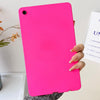 For Samsung Galaxy Tab A9+ 2023 X210 Oil Spray Skin-friendly TPU Tablet Case(Rose Red)