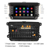A3040 For Volkswagen 7-inch 2+32G Android Car Navigation Central Control Large Screen Player With Wireless CarPlay, Style:Standard+AHD Camera