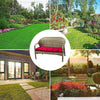150x50x8cm Outdoor Bench Waterproof Sunscreen Thickened Soft Cushion(Dark Gray)