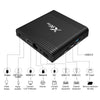 X96 Air 8K Smart TV BOX Android 9.0 Media Player with Remote Control, Quad-core Amlogic S905X3, RAM: 4GB, ROM: 64GB, Dual Band WiFi, Bluetooth, UK Plug