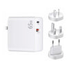 PD-65W USB-C / Type-C + QC3. 0 USB Laptop Charging Adapter + 1.8m USB-C / Type-C to MagSafe 2 / T Head Data Cable,  EU Plug / AU Plug / UK Plug / US Plug(White)