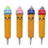 2 PCS TTPU1149 Smiley Ice Cream Slow Rebound Decompression Toy(Red)