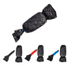 Vehicle Mounted Snow Shovel De-Icer Cleaning Tool, Color: Red+Gloves