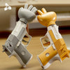 Rock Paper Scissors Board Game Party Props Decompression Toy(Gray)