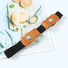 2.5cm Width Children No Buckle Elastic Belt Adjustable Invisible Stretch Belt for Boys and Girls Style 1