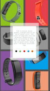 CHIGU C1Plus Fitness Tracker 0.96 inch IPS Screen Smartband Bracelet, IP67 Waterproof, Support Sports Mode / Blood Pressure / Sleep Monitor / Heart Rate Monitor / Fatigue Monitor / Sedentary Reminder (Black)