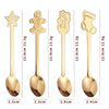 2pcs /Pack Christmas Stainless Steel Spoon Tableware Gift Set, Color: Pink Box Silver Socks+Stars