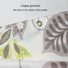 120x180cm Botanical Flower Printed Waterproof Polyester Shower Curtain Home Thickened Bathroom Curtain Cloth