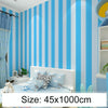 Creative PVC Brick Decoration Wallpaper Stickers Bedroom Living Room Wall Waterproof Wallpaper Roll, Size: 45 x 1000cm(Blue)