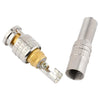 5x BNC Male to Female Adapter Connector, RG6, 50/75 Ohm, Gold Plated