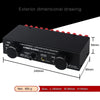 B071 4 Input 2 Output or 2 In 4 Out Power Amplifier Speaker Selector Switcher