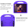 For Lenovo Tab M10 HD 10.1 TB-X505F/X505N EVA Shockproof Tablet Case with Thumb Bracket(Purple)