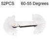 52 PCS Metric 60 Degrees +British 55 Degrees CR Stainless Steel Thread Gauge