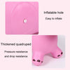 Kids Entertainment Deer Wizard Jumping Horse Rider Baby Outdoor Inflatable Toys(Pink)