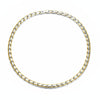 CNC-007 Magnetic Titanium Steel Necklace Jewelry(Golden)
