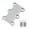 Magnetic Shoelace Buckle Non Binding Shoe Lace Accessories, Size:S (Below 230mm)(Grey)