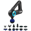 SL-8890 Triangle Fascia Muscle Relaxer Household Electric Fitness Massager, Specification: AU Plug(Blue)