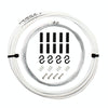 7 in 1 Universal PVC Bicycle Variable Speed Cable Tube Set(White)