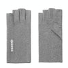 WST-41 Winter Thin Flannel Warm Finger Gloves Nail Protective Gloves, Spec: Finger (Grey)