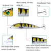 LB106 11cm/11.5g Lure Painted Bionic Fishing Bait Plastic Hard Bait, Color: 1