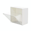 Wall-Mounted Flip Storage Box Paste Small Object Storage Box(White)