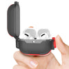 For AirPods 4 Wireless Earphones Shockproof Protective Case(Black)