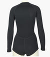 SLINX 1832 2 in 1 2mm Neoprene Super Elastic Warm One-piece Bikini Quick-drying Wetsuit for Women, with Warm Diving Stocking, Size: M