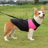 Dog Vest Ski Suit, Pink, L (46cm Chest, 35cm Back) - Cotton