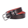 Dandali L8023 Men Casual Antique Pin Buckle Leather Belt Waistband, Length: 110-125cm (Coffee)