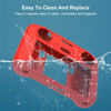 For DJI Mini 4 Pro / Air 3 Remote Control / DJI RC 2 with Screen PULUZ Silicone Protective Case (Red)