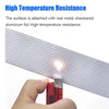 1.2mm Thickness Butyl Waterproof Tape Self-Adhesive Aluminum Foil Tape, Width x Length: 5cm x 10m