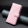 For Samsung Galaxy A56 5G Diamond Lattice Wallet Flip Leather Phone Case(Pink)
