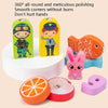 HBE-0729 7 in 1 Numbers Cognition Wooden Building Blocks Magnetic Fishing Educational Toy For Children(Math Board)