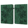 For Samsung Galaxy Tab S6 Lite P610/P615 Embossed Butterfly Pattern Horizontal Flip Leather Tablet Case(Green)