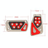 CARFU AC-529A Car New Energy Manual Automatic Transmission Brake Pedal(Black)
