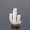 10 White Resin Coral Ornaments - Aquarium Decor