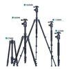 TRIOPO Oubao A-308S Adjustable Portable  Aluminum Alloy Tripod with Ball Head for SLR Camera