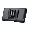 7.0-7.5 inch Multifunctional Waist Bag Mobile Phone Leather Case(Black)